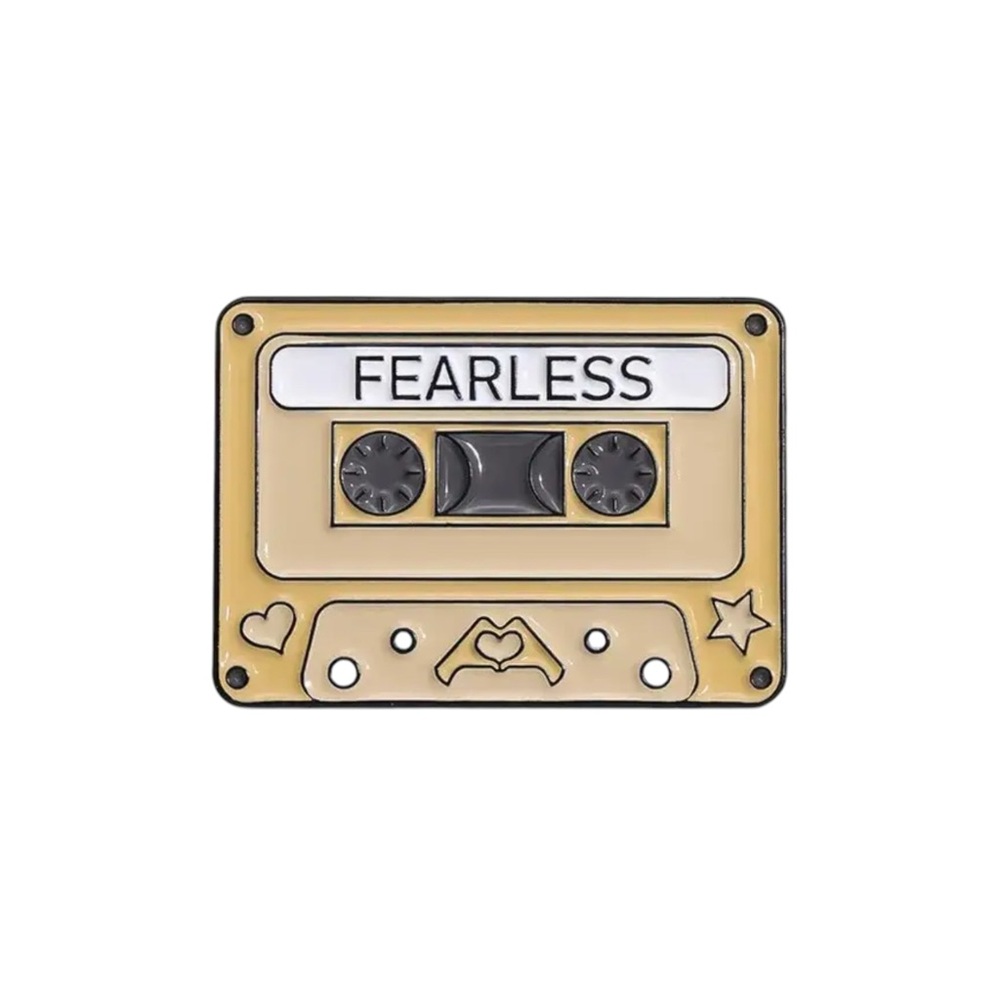 3/$18 NEW Taylor Swift Fearless Album Cassette Tape Enamel Pin Brooch